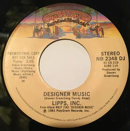 Lipps, Inc. - Designer Music