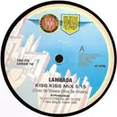 12inch Vinyl Single - Lips Kiss - Lambada Kiss - Pictured Background Labels