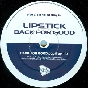 Lipstick - Back For Good