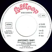 7inch Vinyl Single - Lipstique - Lover Love Me
