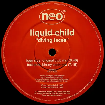 Liquid Child - Diving Faces