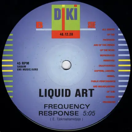 Liquid Art - Frequency Response