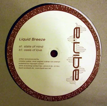 Liquid Breeze - State Of Mind / Oasis Of Love