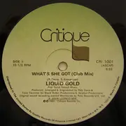 12inch Vinyl Single - Liquid Gold - What's She Got
