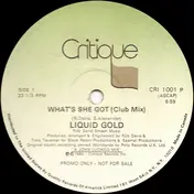 liquid gold - What's She Got