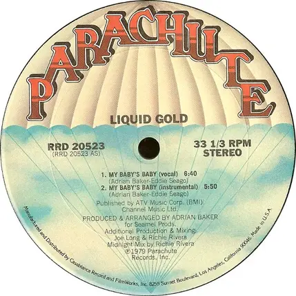 Liquid Gold - My Baby's Baby