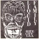 7inch Vinyl Single - Liquid Family - Hate City U.S.A. - Numbered