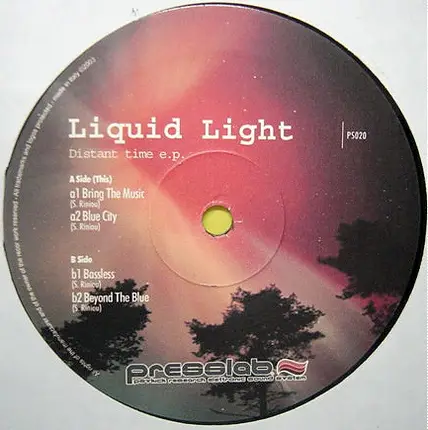 Liquid Light - Distant Time E.P.