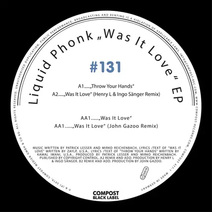 Liquid Phonk - Compost Black Label 131