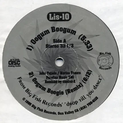 Lis-10 / Astronaut - Oogum Boogum / Thesis