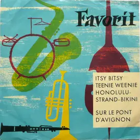 Lis Evanova , Orchester Carlos Diernhammer - Itsy Bitsy Teenie Weenie Honolulu-Strand-Bikini / Sur Le Pont D'Avignon