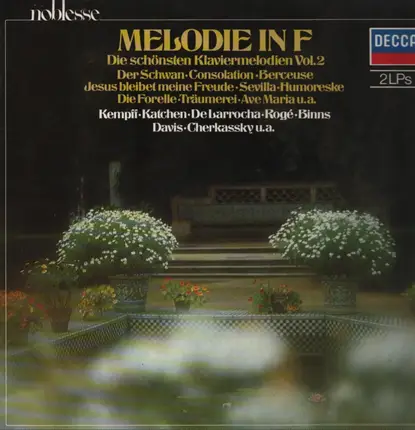 Liszt / Chopin / Schubert / Schumann a.o. - Melodie In F - DIe Schönsten Klaviermelodien Vol. 2