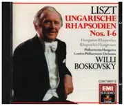 CD - Liszt - Hungarian Rhapsodies No. 1-6