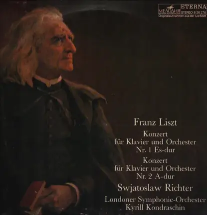 Liszt - Konzert für Klavier und Orch Nr.1 Es-dur, Nr.2 A-dur, Sw. Richter, LSO, K.Kondraschin