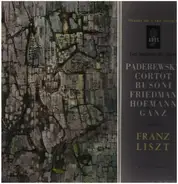 Liszt - Paderewsky Cortot Busoni Friedman Hofmann Ganz jouent Franz Liszt