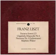 10'' - Liszt - Petrarca-Sonett 123 / Ungarische Rhapsodie Nr. 6 / Liebestraum a.o. - Mono