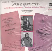LP - Liszt, Schubert - Sonata In B Minor / 'Wanderer' Fantasy (Rubinstein) - STILL SEALED