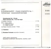 CD - Liszt - Klavierkonzert Nr. 1 / Totentanz / Wanderer-Fantasie