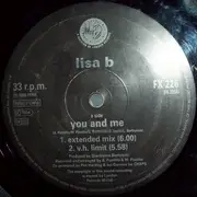 12inch Vinyl Single - Lisa B - You & Me