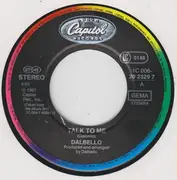 7inch Vinyl Single - Lisa Dal Bello - Talk To Me