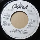 7inch Vinyl Single - Lisa Dal Bello - Never Get To Heaven