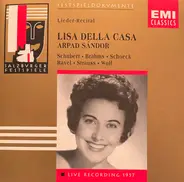Schubert, Brahms, Schoeck, Ravel, Strauss, Wolf a.o. - Lieder-Recital