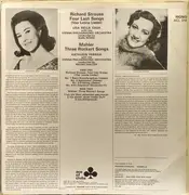 LP - Lisa Della Casa & Kathleen Ferrier , Richard Strauss / Gustav Mahler - Four Last Songs / Three Rückert Songs