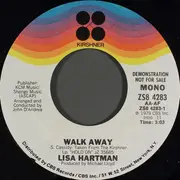 7inch Vinyl Single - Lisa Hartman - Walk Away