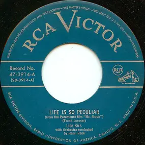 Lisa Kirk - Life Is So Peculiar