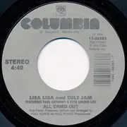 7inch Vinyl Single - Lisa Lisa & Cult Jam - All Cried Out / Lost In Emotion