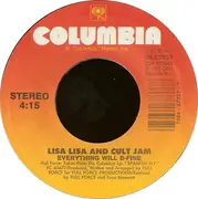 7inch Vinyl Single - Lisa Lisa & Cult Jam - Everything Will B-Fine