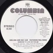 7inch Vinyl Single - Lisa Lisa & Cult Jam Featuring Full Force - Someone To Love Me For Me