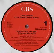 12inch Vinyl Single - Lisa Lisa & Cult Jam With Full Force - Can You Feel The Beat