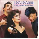 7inch Vinyl Single - Lisa Lisa & Cult Jam - Everything Will B-Fine