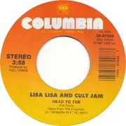7inch Vinyl Single - Lisa Lisa & Cult Jam - Head To Toe