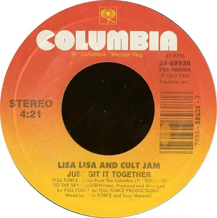 Lisa Lisa & Cult Jam - Just Git It Together