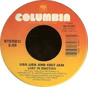 7inch Vinyl Single - Lisa Lisa & Cult Jam - Lost In Emotion