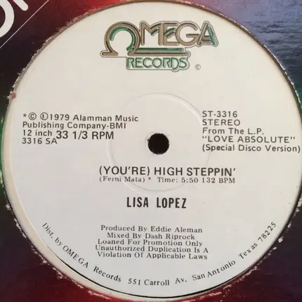 Lisa Lopez - (You're) High Steppin'