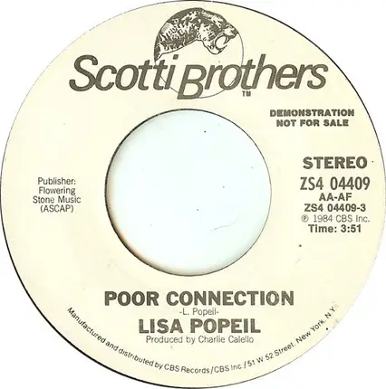 Lisa Popeil - Poor Connection