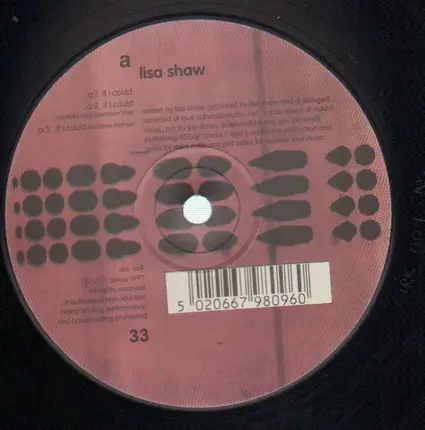 Lisa Shaw - If I Could