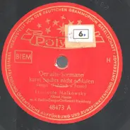 Liselotte Malkowsky - Der Alte Seemann Kann Nachts Nicht Schlafen / Warum Zählen Die Matrosen Nachts Die Sterne