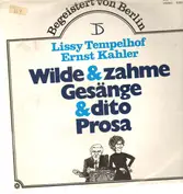 Lissy Tempelhof, Ernst Kahler