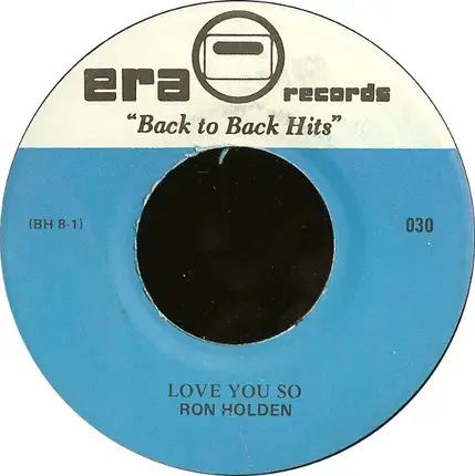 Little Caesar & The Romans / Ron Holden - Those Oldies But Goodies / Love You So