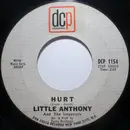 7inch Vinyl Single - Little Anthony & The Imperials - Hurt / Never Again
