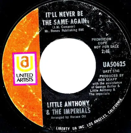 Little Anthony & The Imperials - Don't Get Close