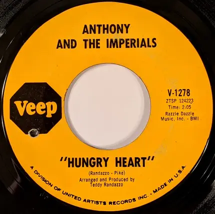 Little Anthony & The Imperials - I'm Hypnotized / Hungry Heart