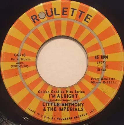 Little Anthony & The Imperials - Shimmy Shimmy Ko Ko Bop