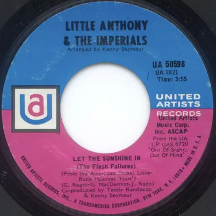 Little Anthony & The Imperials - The Ten Commandments Of Love / Let The Sunshine In