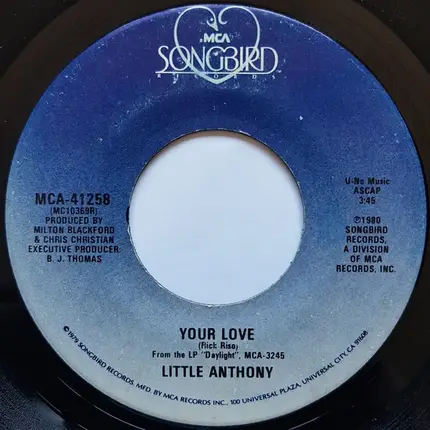 Little Anthony - Your Love