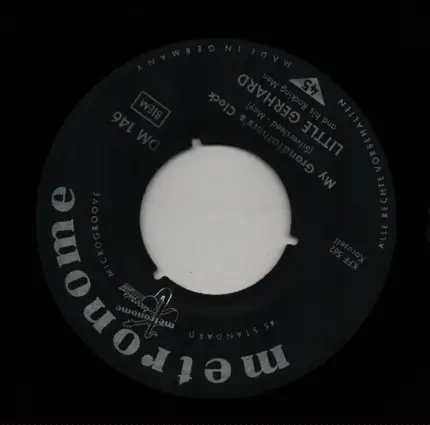 Little Gerhard And His Rocking Men - The Cha Cha Rock'N Roll / My Grandfather's Clock
